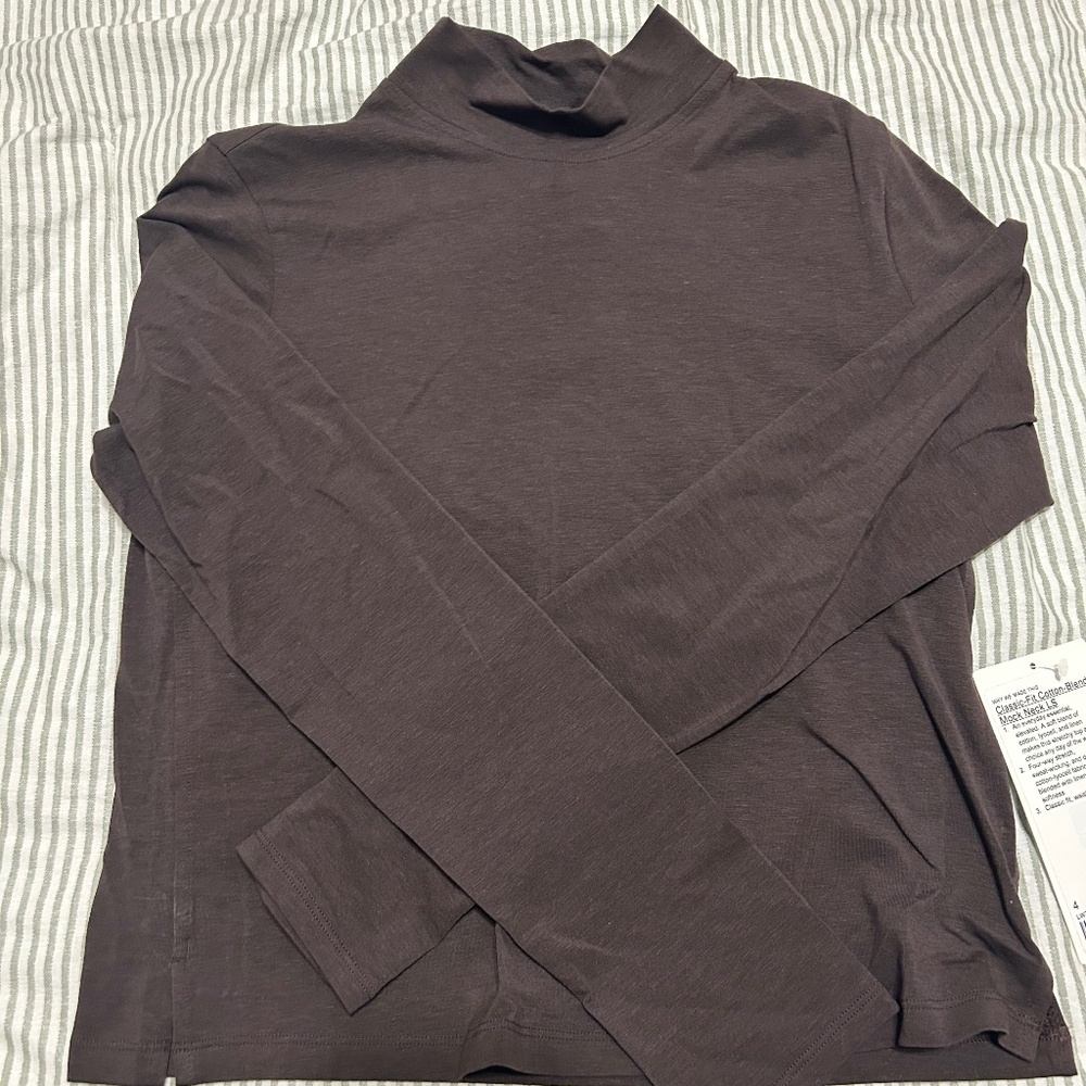 lululemon mock neck long sleeve